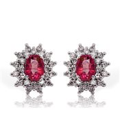 Orecchini Nardelli Gioielli Donna in Oro Rubino EL0872R